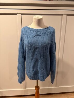 7 for all Mankind Soft Knit Sweater Nylon/mohair/wool